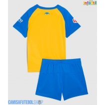 Camisa de time de futebol Valencia Replicas 3º Equipamento Infantil 2025-26 Manga Curta (+ Calças curtas)